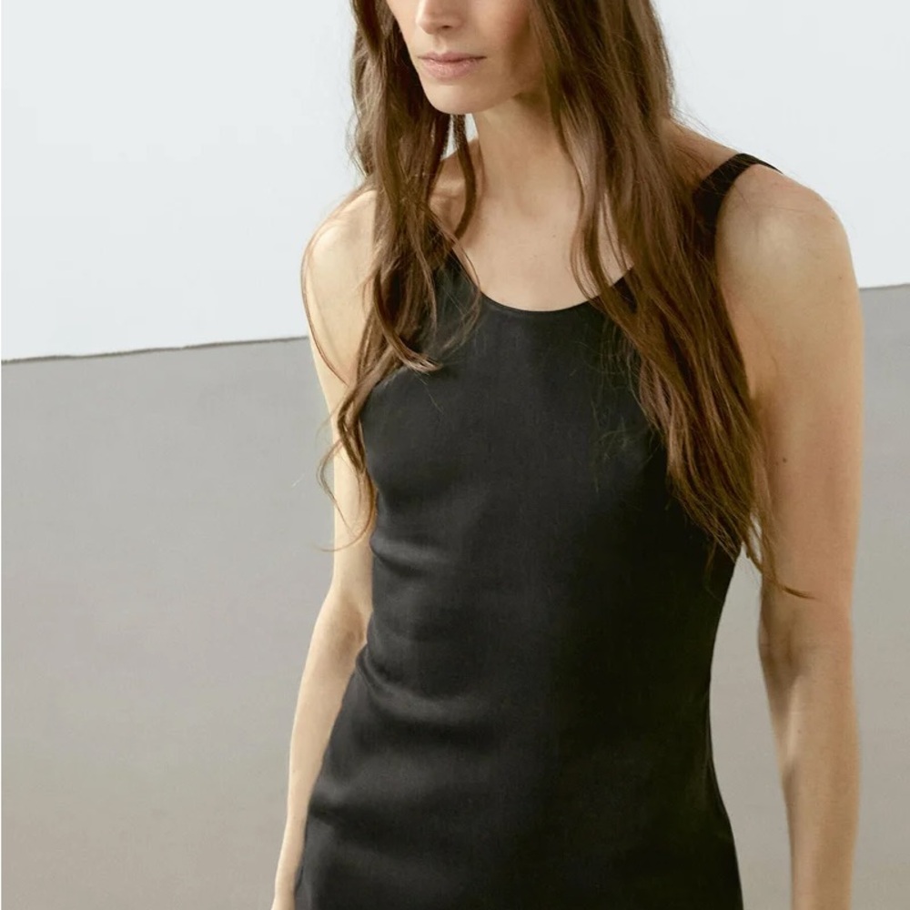 Massimo Dutti Elegant Black Dress
